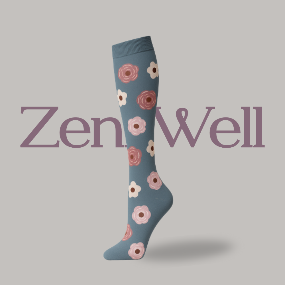 Chaussettes de Compression à Motifs